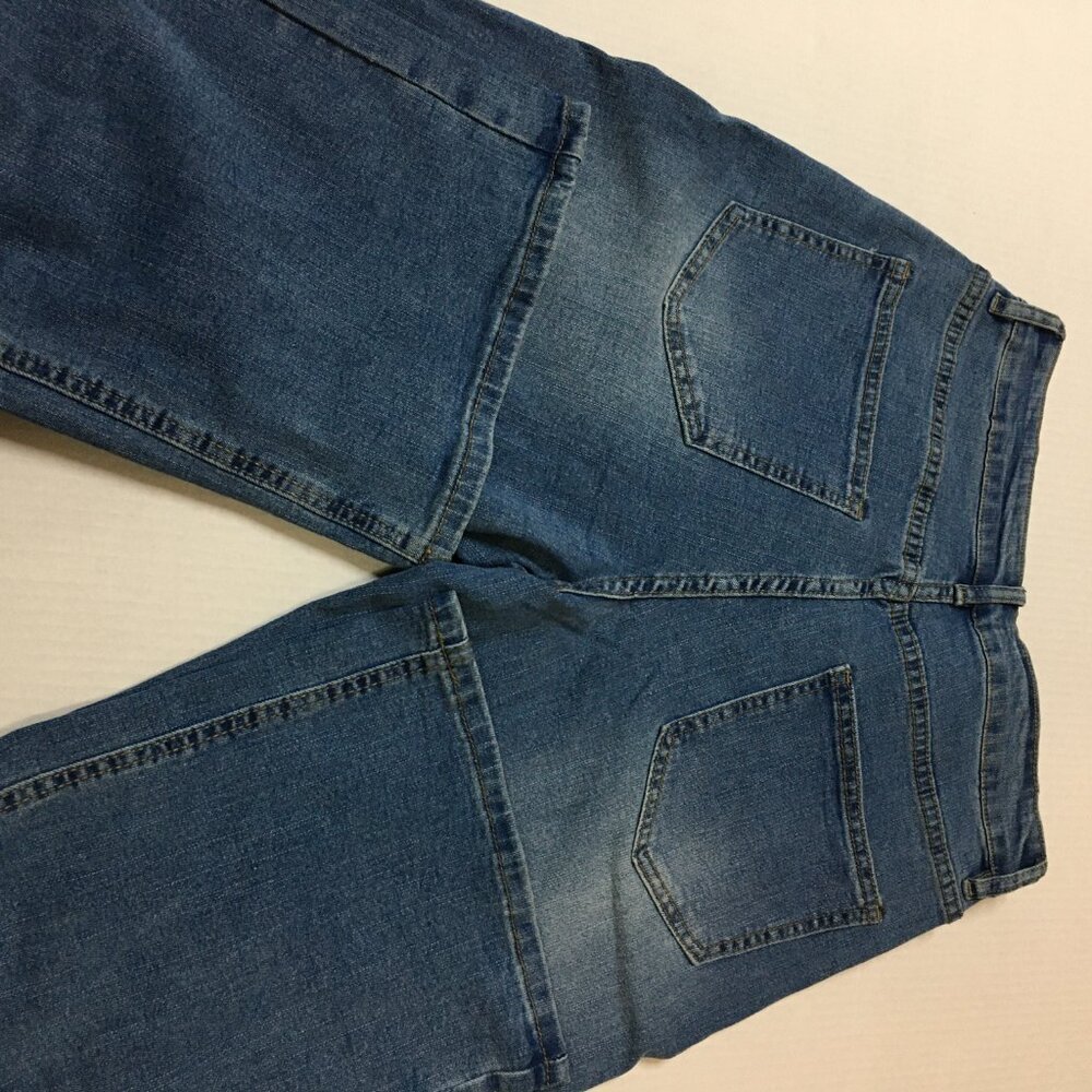 Funuca Straight Leg Jeans for Women ,High Waisted Wide Leg Loose ,Blue, Size 6 - Picture 2 of 6